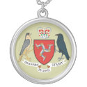 Isle of Man Coat of Arms necklaces