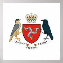Isle of Man Coat of Arms Posters