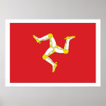 Isle of man Flag Posters