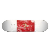 Isle of Man Flag Skate Decks