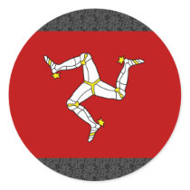 Isle Of Man Flag Stickers