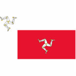 Isle Of Man, Ireland flag photo sculptures
