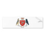 Isle of Man Official Coat Of Arms Heraldry Symbol Bumper Sticker