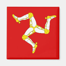Isle of man refrigerator magnets