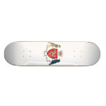 Isle Of Mann Coat Of Arms Skate Board