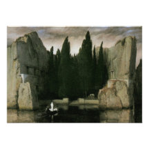 Isle of the Dead, third version by Arnold Bocklin Personalised Announcements