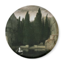 Isle of the Dead, third version by Arnold Bocklin