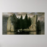 Isle of the Dead, third version by Arnold Bocklin Poster