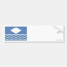 Isle of Wight Flag Bumper Stickers