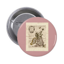 Isles Britanniques - 1700 Nicolas Fils Sanson Map Buttons