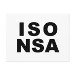 ISO NSA postcards