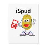 'iSpud' humourous parody Postcard
