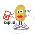 'ispud' humourous parody Sticker