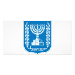 israel_armoiries coat of arm. photo cards