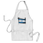 Israel Brush Flag Apron
