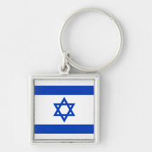 Israel Flag Keychains