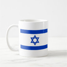 Israel Flag Mugs