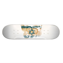 Israel Flag Skate Board Decks