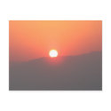Israel Masada Sunrise Postcard