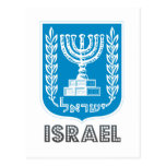 Israeli Emblem Post Card