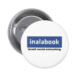 israeli facebook - inalabook pinback buttons