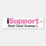 iSupport Breast Cancer Bumper Stickers