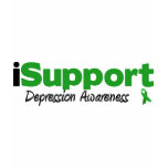 iSupport Depression t-shirts