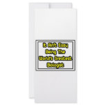 It Aint' Easy...World's Greatest Biologist Rack Card Design