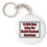It Aint' Easy...World's Greatest Son-In-Law Key Chain
