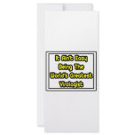 It Aint' Easy...World's Greatest Virologist Customized Rack Card