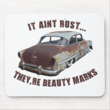 It aint rust... mousepads