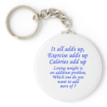 It all adds up! keychain
