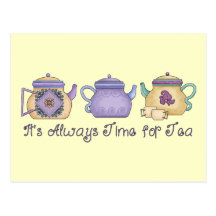 It's Always Time for Tea Postcards