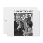 It could happen to you! announcements