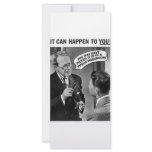 It could happen to you! rack cards