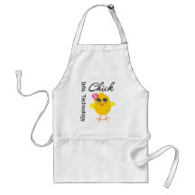 IT (Information Technology) Chick Apron