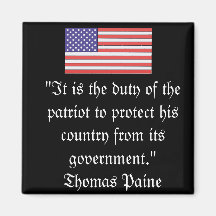 "It is the duty of the patriot... Magnets