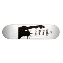 It looks like the Boss Liberty Skateboard Decks