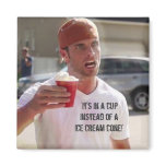 “It’s in a CUP Instead of a Ice Cream Cone!” magnets