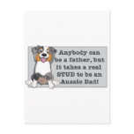 It take a stud to be an Aussie Dad Postcards