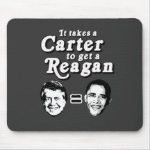 It takes a Carter to get a Reagan Mouse Mat