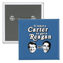 It takes a Carter to get a Reagan Pin