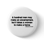It Takes a Woman quote Button