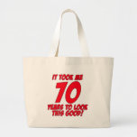 It Took Me 70 Years To Look This Good Canvas Bag