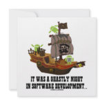 It Was A Ghastly Night In Software Development... Invitations