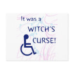 It Was A Witch's Curse: Disability postcards