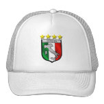 italia 4 stars world champions soccer gifts mesh hats