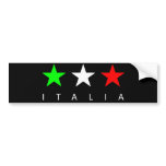 Italia bumper stickers