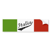 Italia Bumper Sticker
