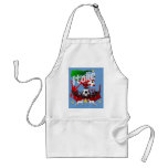 Italia fans calcio barbecue Italian chefs apron